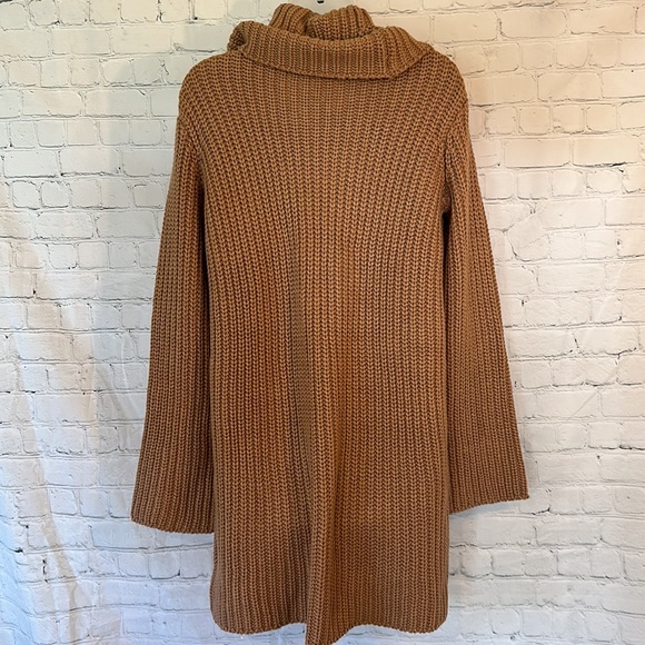 BB Dakota Couldn’t Be Sweater camel sweater dress - Picture 5 of 12